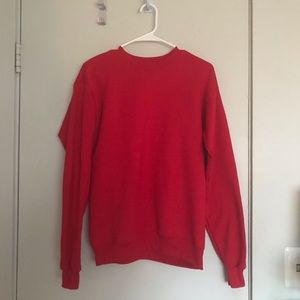 Hanes Red Crewneck Sweatshirt